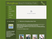 Tablet Screenshot of munglinupbeach.com.au